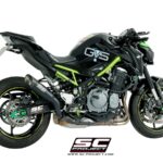 Kawasaki Z900 S1 Nero opaco Euro4 exhaust muffler silencer auspuff echappement silenciaux escape silenciador type approved homologado homologation street legal titanium titano titan carbono karbon carbon matt black negro noir schwarz