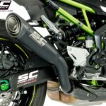 Kawasaki Z900 S1 Nero opaco Euro4 exhaust muffler silencer auspuff echappement silenciaux escape silenciador type approved homologado homologation street legal titanium titano titan carbono karbon carbon matt black negro noir schwarz