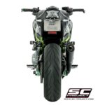 Kawasaki Z900 S1 Nero opaco Euro4 exhaust muffler silencer auspuff echappement silenciaux escape silenciador type approved homologado homologation street legal titanium titano titan carbono karbon carbon matt black negro noir schwarz