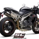 SC-Project Triumph Speed Triple 1050 S-RS SC1-M Titanium 3/4 Post