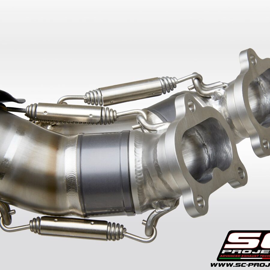 Full Exhaust System CR-T M2 for Ducati Panigale V4 R detail