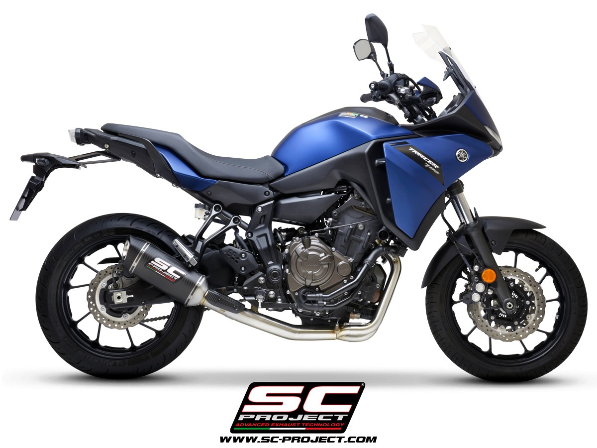 New exhaust for Yamaha MT-07 and the new Tracer 7