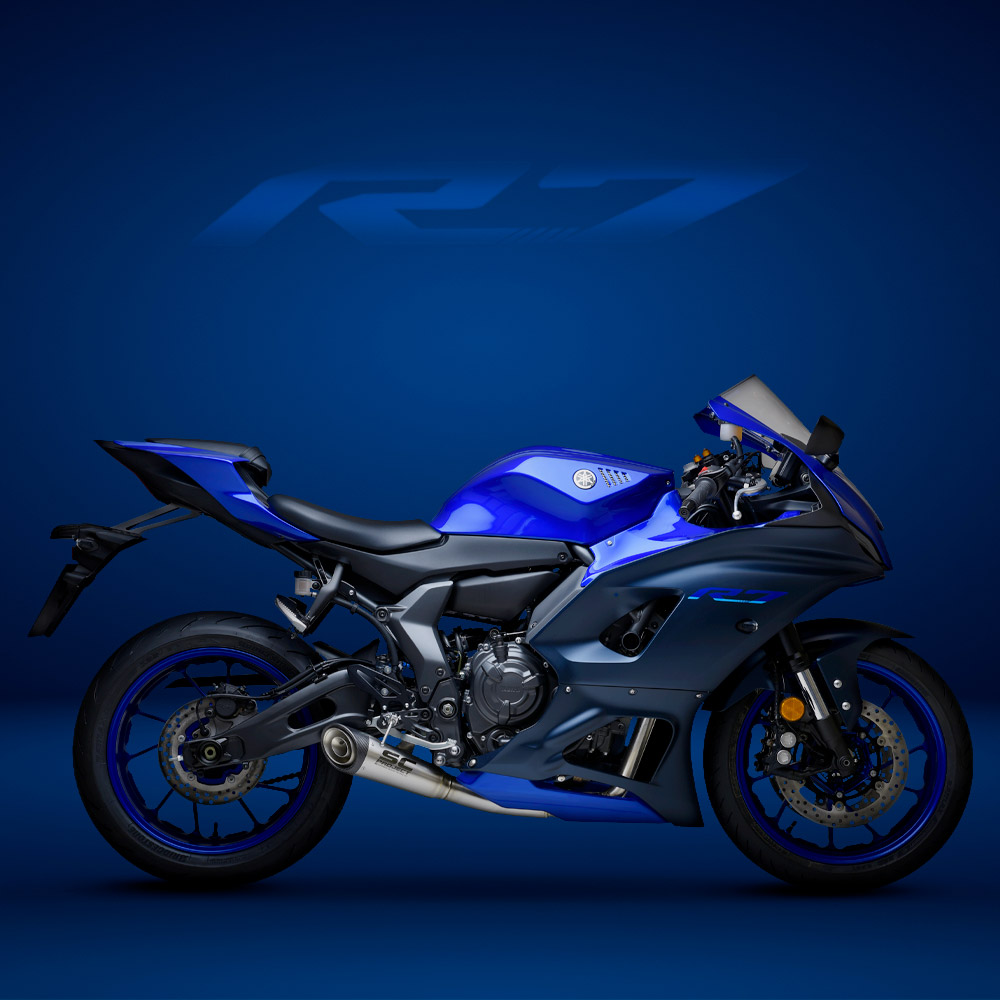 SC-Project | New series of silencers for Yamaha YZF-R7